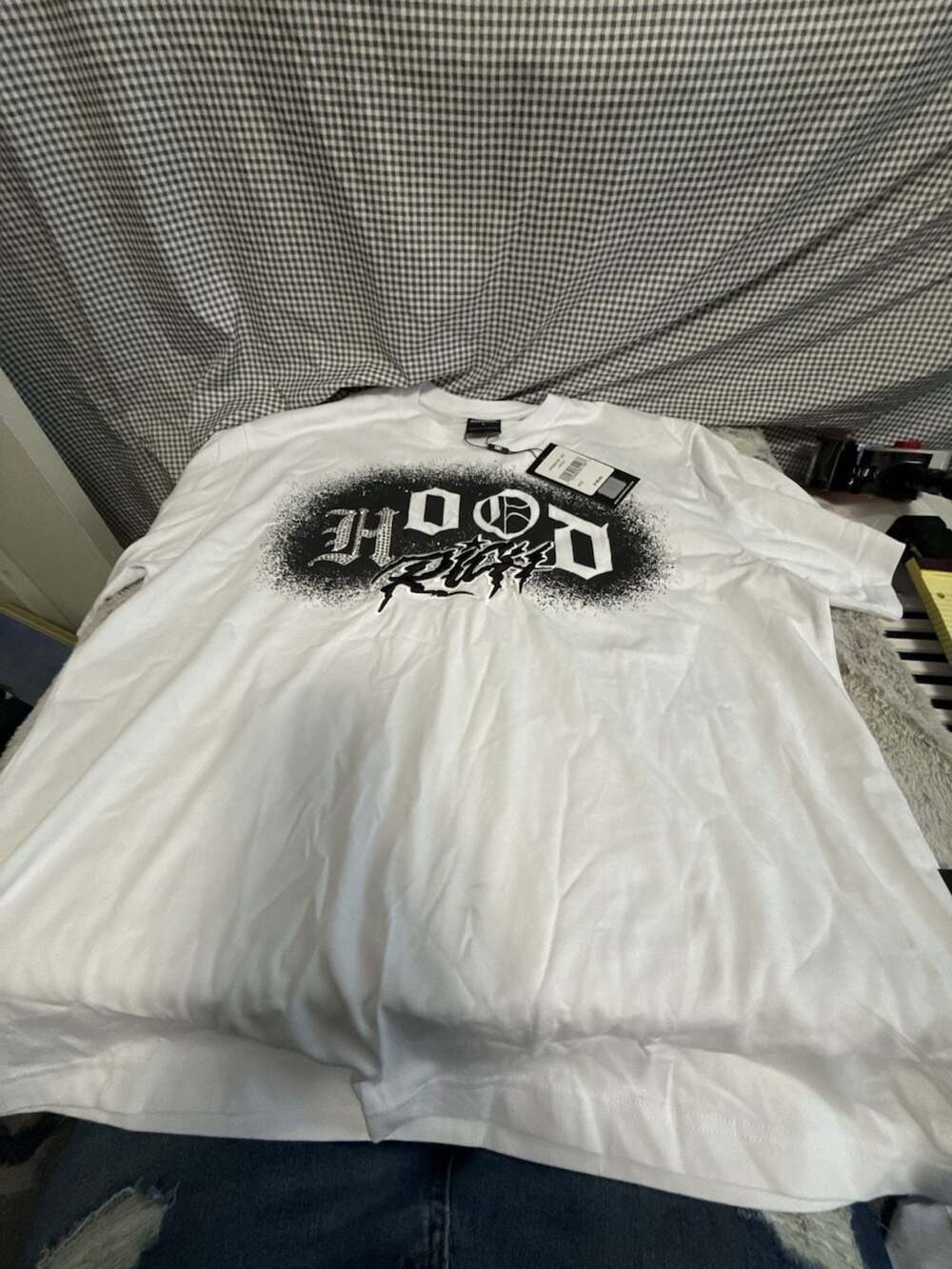 Hoodrich Iron Oversized T-Shirt White HR250176 100